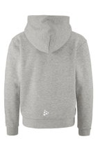 Craft Hooded Sweatshirt Community 2.0 Logo Full Zip Hoodie (Cotton/Polyester) light grey Kids