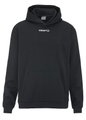 Craft Kapuzenpullover Community 2.0 Logo Hoodie (athletische Passform) schwarz Herren