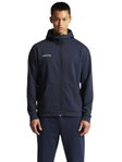 Craft Kapuzenpullover Community 2.0 Logo Full Zip Hoodie (Baumwolle/Polyester) navyblau Herren