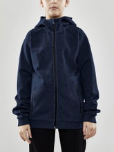Craft Hoodie Core Soul Full Zip Hood (soft material, with zipper pockets) navy blue Kids