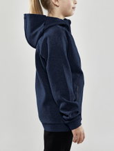 Craft Hoodie Core Soul Full Zip Hood (soft material, with zipper pockets) navy blue Kids
