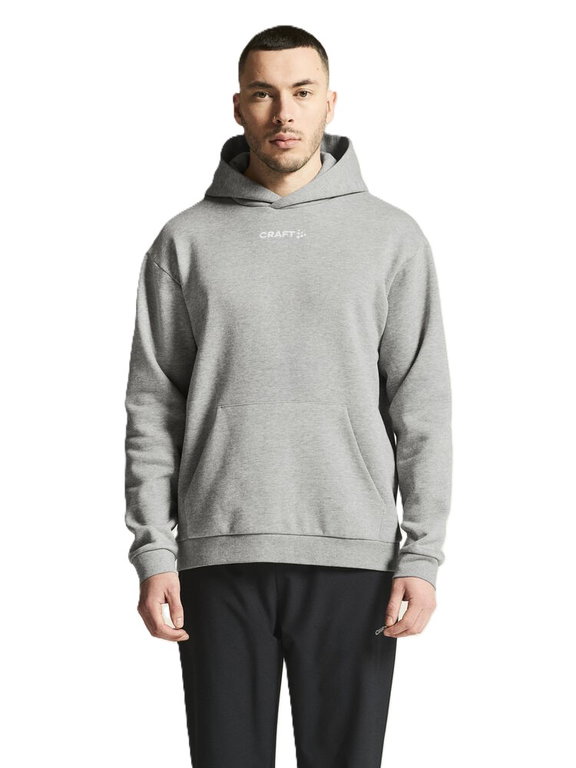 Craft Kapuzenpullover Community 2.0 Logo Hoodie (athletische Passform) grau Herren