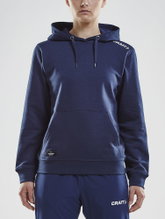 Craft Kapuzenpullover Hoodie Community (athletische Passform) navyblau Damen
