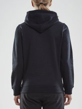 Craft Kapuzenpullover Hoodie Community (athletische Passform) schwarz Damen
