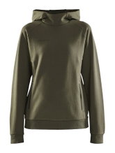 Craft Hoodie Core Soul Sweatshirt (comfortable fit) khaki green Women
