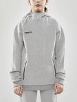 Craft Kapuzenpullover Hoodie Core Soul Sweatshirt (komfortable Passform) hellgrau Kinder