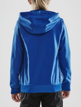Craft Hoodie Fullzip Pro Control Hoodie cobalt blue/white Boys