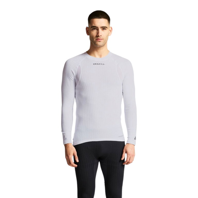 Craft Funktionsunterwäsche Langarmshirt Ability Extreme X CN (Feuchtigkeitstransport, maximalen Komfort) weiss Herren