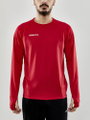 Craft Sport-Langarmshirt Evolve Crew Neck - aus Stretchmaterial - rot Herren
