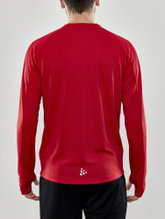 Craft Sport Long Sleeve Evolve Crew Neck Shirt - made of stretch material - red Men