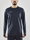 Craft Sport-Langarmshirt Evolve Crew Neck - aus Stretchmaterial - dunkelgrau Herren