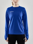 Craft Sport-Langarmshirt Evolve Crew Neck - aus Stretchmaterial - kobaltblau Damen