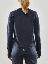 Craft Sport Long Sleeve Shirt Evolve Crew Neck - made of stretch material - dark grey Women