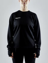 Craft Sport-Langarmshirt Evolve Crew Neck - aus Stretchmaterial - schwarz Damen