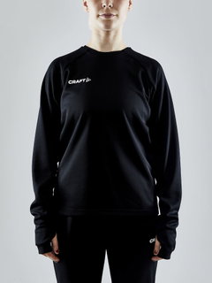 Craft Sport Long Sleeve Shirt Evolve Crew Neck - made of stretch material - black Women
