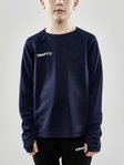 Craft Sport-Langarmshirt Evolve Crew Neck - aus Stretchmaterial - navyblau Kinder