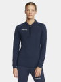 Craft Sport-Langarmshirt Extend Halfzip (hohe Bewegungsfreiheit, bequeme Passform) navyblau Damen