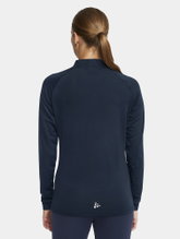 Craft Sport Long Sleeve Shirt Extend Halfzip (high freedom of movement, comfortable fit) navy blue Women