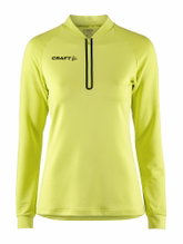 Craft Sport Long Sleeve Shirt Extend Halfzip (high freedom of movement, comfortable fit) yellow Women