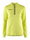 Craft Sport-Langarmshirt Extend Halfzip (hohe Bewegungsfreiheit, bequeme Passform) gelb Damen