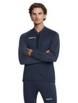 Craft Sportowa koszulka z długim rękawem Extend Halfzip (wysoka swoboda ruchów, wygodny krój) granatowy mężczyźni
