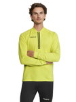 Craft Sport-Langarmshirt Extend Halfzip (hohe Bewegungsfreiheit, bequeme Passform) gelb Herren