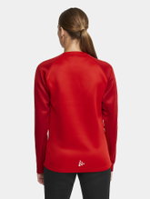 Craft Sport Long-Sleeve Shirt Squad 2.0 Crew Neck (rec. Polyester, optimal freedom of movement) red Women