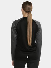 Craft Sport Long Sleeve Shirt Squad 2.0 Crew Neck (rec. Polyester, optimal freedom of movement) black Women