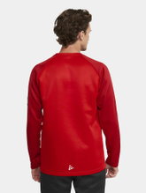 Craft Sport Long Sleeve Shirt Squad 2.0 Crew Neck (rec. Polyester, optimal freedom of movement) red Men