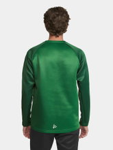 Craft Sport-Langarmshirt Squad 2.0 Crew Neck (rec. Polyester, optimale Bewegungsfreiheit) grün Herren