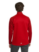 Craft Sport Long Sleeve Shirt Squad 2.0 Halfzip (ergonomic design, high elasticity) red Men