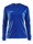 Craft Sport-Langarmshirt (Trikot) Squad Solid - hohe Elastizität, ergonomisches Design - kobaltblau Damen