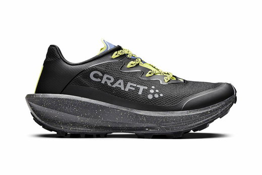 Craft Laufschuhe CTM Ultra Carbon Trail (Trailrunning) schwarz/grau Herren