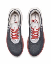 Craft Laufschuhe Pro Endur Distance (Stabilität) grau/rot Herren