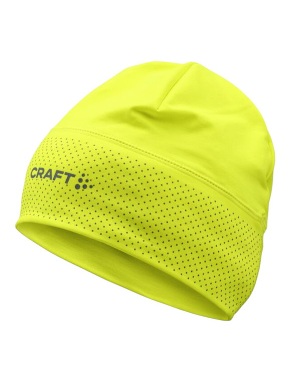 Craft Mütze Lumen Fleece Hat 2 (rec. Polyester, weiches Material) gelb - 1 Stück