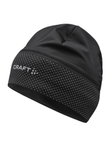Czapka Lumen Fleece Hat 2 (polecany poliester, miękki materiał) czarna - 1 sztuka