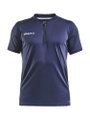 Craft Sport-Polo Pro Control Impact (leicht, atmungsaktiv) navyblau/weiss Herren