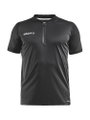 Craft Sport-Polo Pro Control Impact (leicht, atmungsaktiv) schwarz/weiss Herren