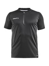 Craft Sport Polo Pro Control Impact (lightweight, breathable) black/white Men