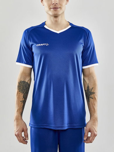 Craft Sport-Tshirt (Trikot) Progress 2.0 Solid Jersey - leicht, funktionell - kobaltblau Herren