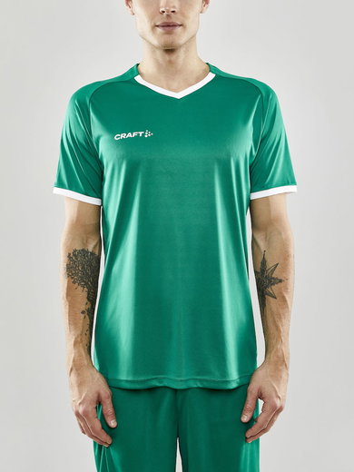 Craft Sport-Tshirt (Trikot) Progress 2.0 Solid Jersey - leicht, funktionell - grün Herren