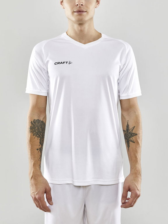 Craft Sport-Tshirt (Trikot) Progress 2.0 Solid Jersey - leicht, funktionell - weiss Herren