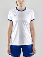 Craft Sport-Shirt (Jersey) Progress 2.0 Graphic Jersey - light, functional and stretch material - white/blue Women
