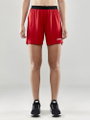 Craft Sporthose (Short) Progress 2.0 - klassisch Design, aus Stretchmaterial - rot Damen