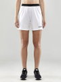 Craft Sporthose (Short) Progress 2.0 - klassisch Design, aus Stretchmaterial - weiss Damen