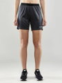 Craft Sporthose (Short) Progress 2.0 - klassisch Design, aus Stretchmaterial - asphaltgrau Damen