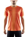 Craft Sport-Tshirt (Trikot) Progress 2.0 Graphic Jersey - leicht,funktionell und Stretchmaterial - orange/schwarz Herren