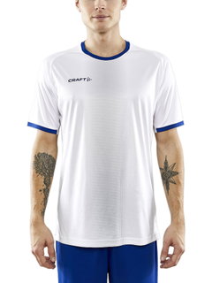 Craft Sport T-shirt (Jersey) Progress 2.0 Graphic Jersey - light, functional and stretch material - white/blue Men
