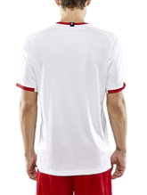 Craft Sport T-shirt (Jersey) Progress 2.0 Graphic Jersey - light, functional and stretch material - white/red Men