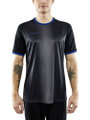 Craft Sport-Tshirt (Trikot) Progress 2.0 Graphic Jersey - leicht, funktionell und Stretchmaterial - schwarz/blau Herren